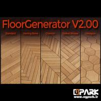 مدیفایر  FloorGenerator v 2.0 و اسکریپت FloorGenerator v 1.0 برای 3dmax
